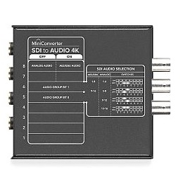 Blackmagic Design SDI to Audio 4K Mini Konverter hátoldala
