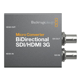 Blackmagic Design Bi-Directional SDI/HDMI 3G Micro Konverter tápegységgel