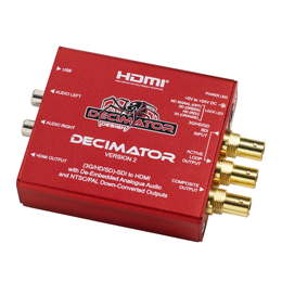 Decimator 2 SDI to HDMI & Analog Mini Konverter
