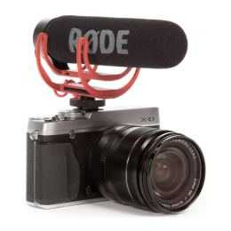 Rode VideoMic GO Kompakt Videomikrofon kamerán - bővebben