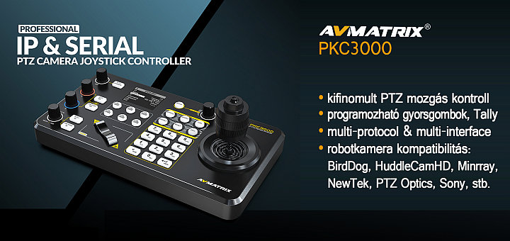 AVMatrix PKC3000 Kamera vezérlő