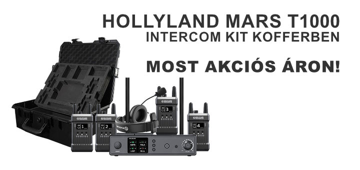 Hollyland Mars T1000 Intercom Kit kofferben most akciós áron