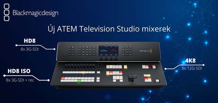 Új ATEM Television Studio mixerek