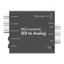 Blackmagic Design SDI to Analog Mini Konverter - bővebben