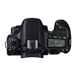 Canon EOS 70D váz felülnézet - nagyobb kép