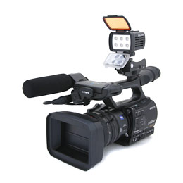 Colmon LX-800S Kamera-lámpa Sony akku foglalattal - bővebben