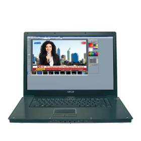 Datavideo CG-250 with laptop