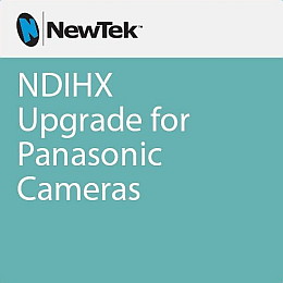 NewTek NDI®|HX + IP kontroll szoftver Panasonic kamerákhoz