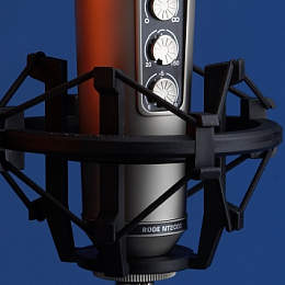 Rode NT2000 Nagymembrános kondenzátor stúdiómikrofon, tartóban