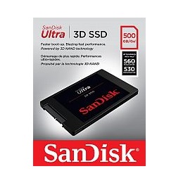 SanDisk 500GB Ultra 3D SSD - bővebben