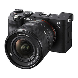 Sony FE PZ 16-35 mm F4 G objektív Sony a7C kamerával (kamera nem tartozék) - nagyobb kép