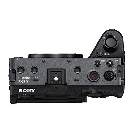 Sony FX30 felülről - nagyobb kép