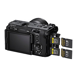 Sony FX30 dual CFexpress Type A/SDXC kártyahely - nagyobb kép