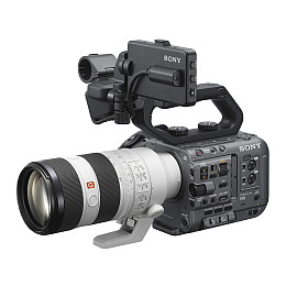 Sony FE 70-200mm f/2.8 GM OSS II objektív Sony FX6 kamerával (kamera nem tartozék) - nagyobb kép